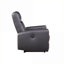 Fauteuil inclinable en cuir fleur brun 33 po BEIMO Power Motion pour une détente décontractée dans votre salon