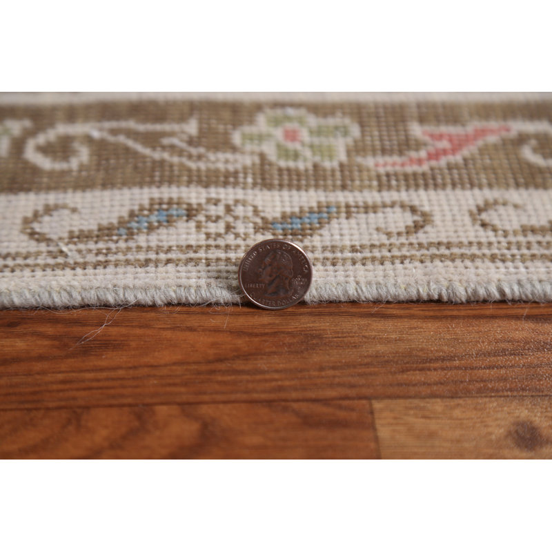One-of-a-Kind 8'10" x 11'9" Rectangle Wool Area Rug in Brown