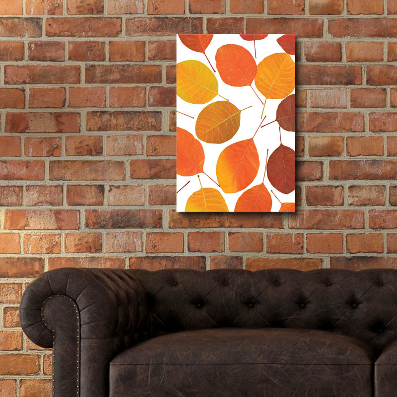 «Brown Leaves» par PhotoINC Studio, H 24 po x l 16 po x P 0,2 po