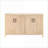 Cabinets, Farmhouse 4-Door with Natural Distressed Finish, Solid Wood Legs | Solid Wood+MDF | Entryway-1469950173