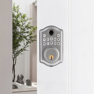 Combination Lock 4 Digit - Zinc Double Glass Door