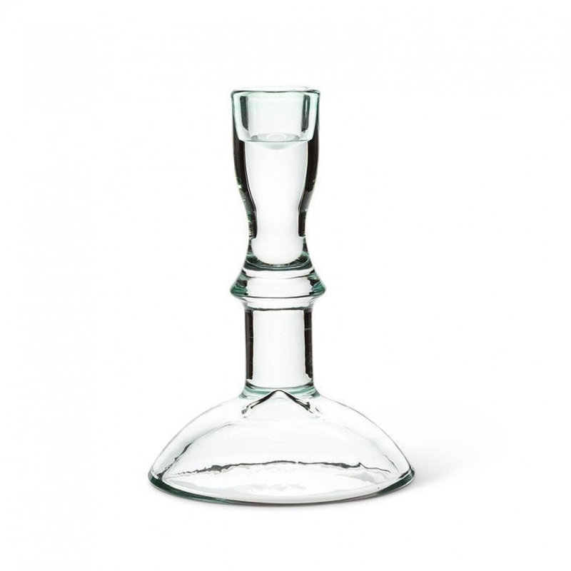 Porte-bougie translucide vert