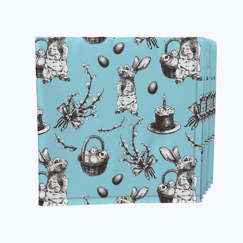 Polyester Animals/Nature Square Napkin