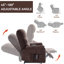 Fauteuil inclinable électrique Power Lift avec télécommande-1226852724