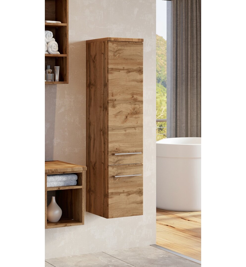 37 x 145 cm Badschrank Villegas