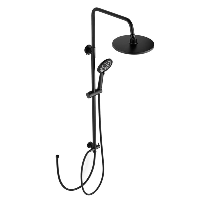 Fixed Shower Head, Matte Black
