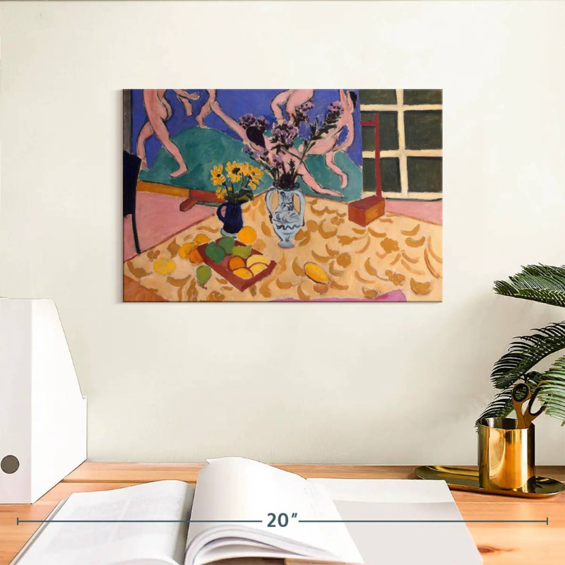 Harnek Still Life With The Dance, 8" H x 12" W