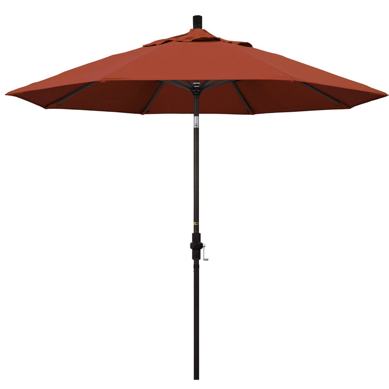 Parasol 9 'Market Sunbrella, Toile toile terre cuite Sunbrella®