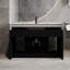 Meuble-lavabo flottant moderne avec lavabo mural pour petites salles de bain, appartement-174704195-174704197