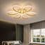 Innsbrook Modern Acrylic Light-adjusted Petal Ceiling Light 1-Light Semi Flush Mount Light-1135634108-1120027992