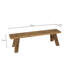 Visibelli Solid Wood Bench