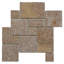 0.38" x 12" Travertine Mosaic Wall & Floor Tile