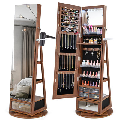 Kenmare 22'' Wide Freestanding Jewelry Armoire