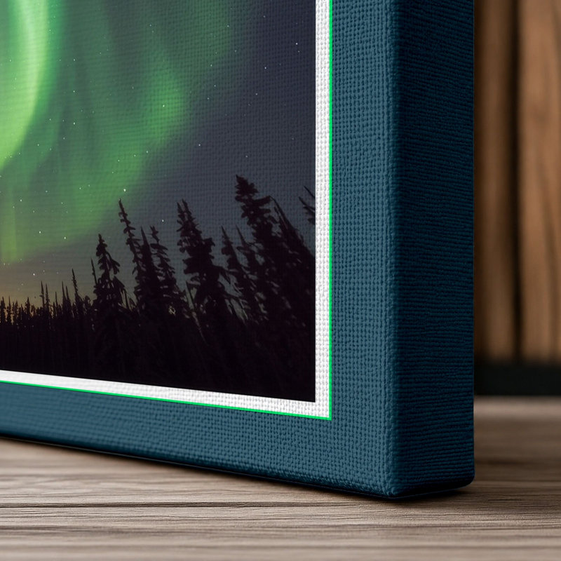 Print, 30x20 - 76.2 x 50.8 cm, Teal Border