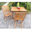 Table à manger pliable en bois Warren