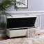 Banc de rangement avec repose-pieds Cancia-21430049