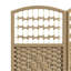Paravent de 5,6 pi, cloison pliante 4 fibres, cloison pliante Natural Elegance For Living, 5,6 pi, chambre à coucher