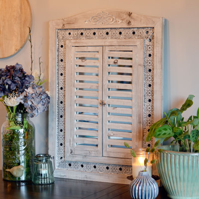 Shutter Wall Mirror