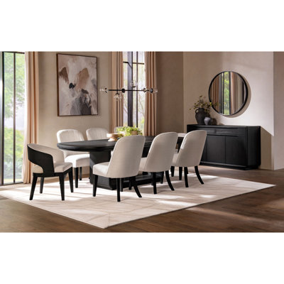 9-piece Rectangular Dining Table Set