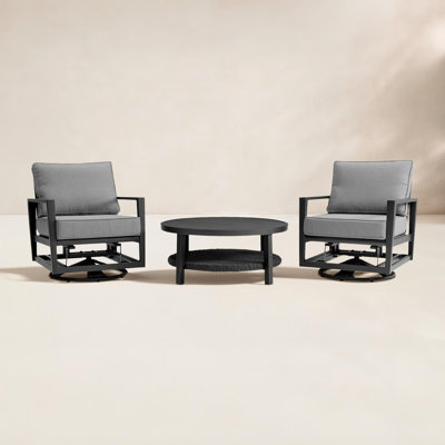 Gerri 2 - Person Patio Conversation Set with Cushions