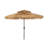 Carachure Lighted Hawaiian Style Thatched Umbrella-631422258