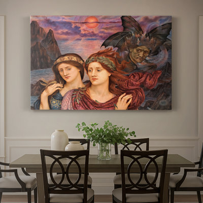 The Vision-Evelyn De Morgan-Gallery Wrapped Canvas-1914