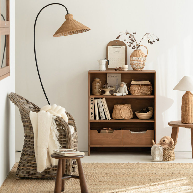 Ins Style Solid Wood Storage Cabinet