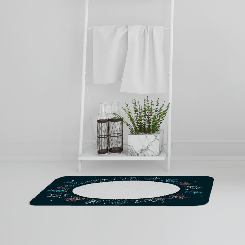 Ajayden Memory Foam Non-Slip Bath Rug