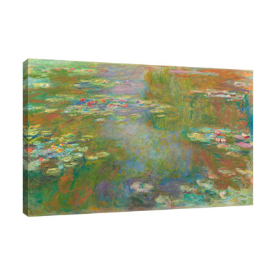 Claude Monet " Water Lily Pond (1900) " by Claude Monet