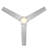 54" Mocha 3 - Blade Outdoor/Indoor Smart Propeller Ceiling Fan with Remote Control Included, Works With Google Assistant, Amazon Alexa, Samsung Smart Things-48461472-48461473