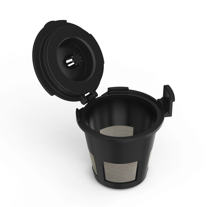 Oatmilk Single-Serve Coffee Maker with Adjustable Drip Tray