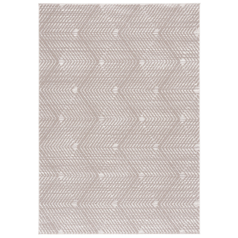 Tapis géométrique Karaya Performance, Rectangle 2 pi 7 po x 5 pi
