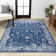 Tapis bleu marine Soleiman