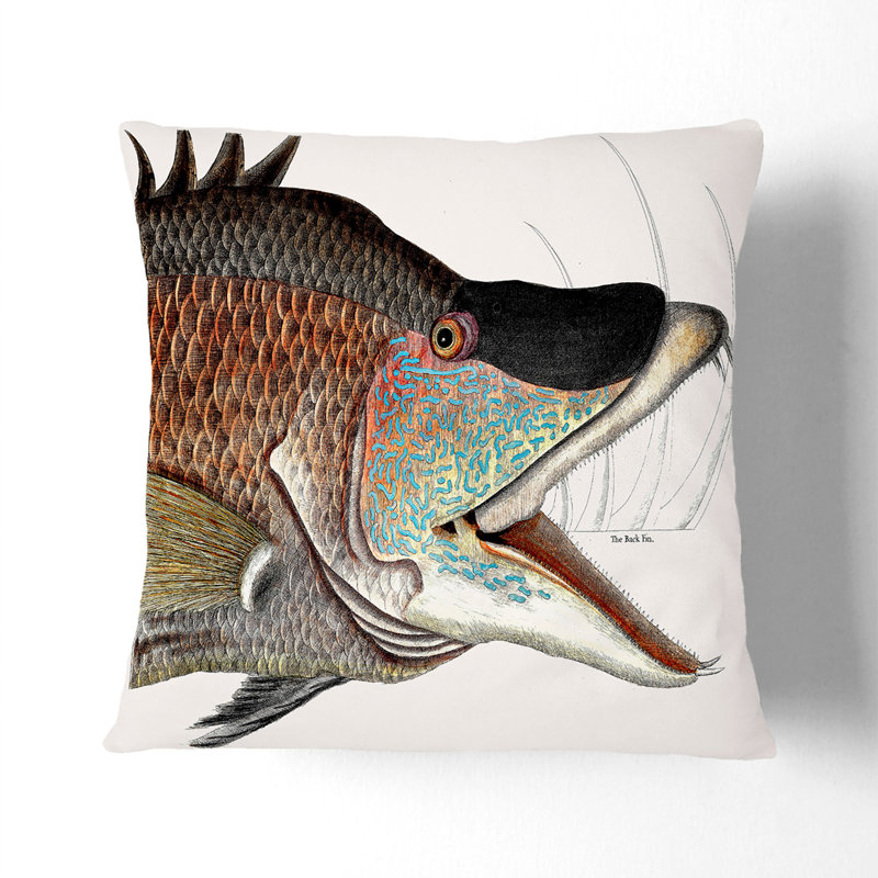 Square Throw Cushion, White, 55cm H x 55cm W x 20cm D