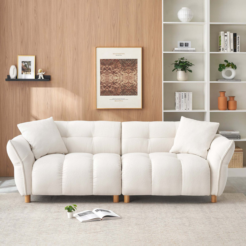 Canapé pour salon, chambre à coucher, bureau, Beige