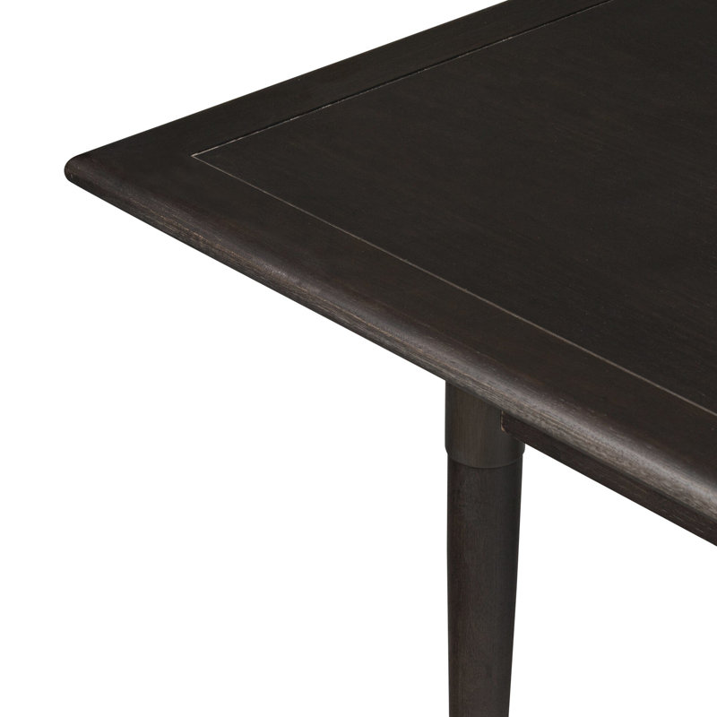 Harper Solid Wood Dining Table, Black