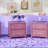 3-Drawer Hazel 3-Drawer Side Table, Set Of Two