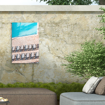 Toile d'extérieur Life Beautifulee Morning Pool