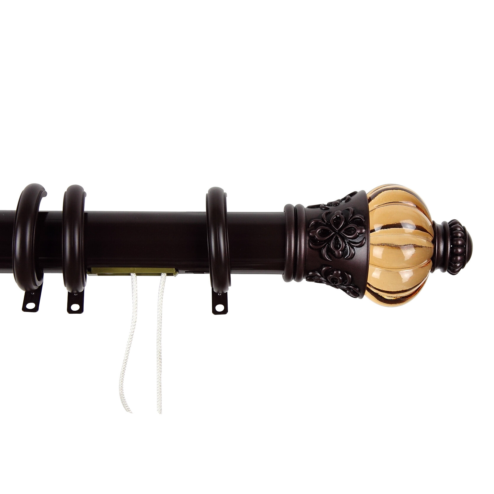 Astoria Grand Othello Single Curtain Rod | Wayfair