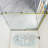 Castalia 55" - 59" W x 60" H Single Sliding Frameless Tub Door with Clear Glass-72531960