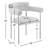 Bellport Curved Back Dining Chair-76793516
