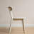 100% Soild Wood  Dining Chair, Oak Solid Wood Side Chair-1642827222