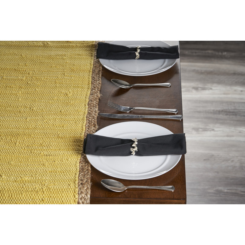 Gallia Bordered Table Runner