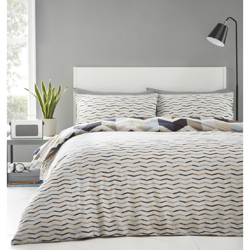 Maxine Bedding, Double - 2 Standard Pillowcases, Natural