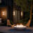 Berens 24" 2-Light Outdoor Wall Light with Clear Glass in Natural Brass-126690919-126690923