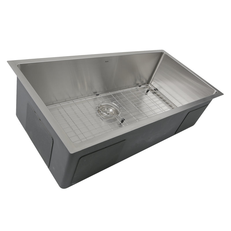 Pro Series 36'' L Stainless Steel Single Basin Kitchen Sink