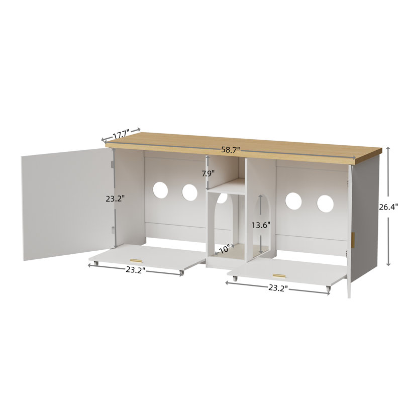 Casonya Litter Box Enclosure