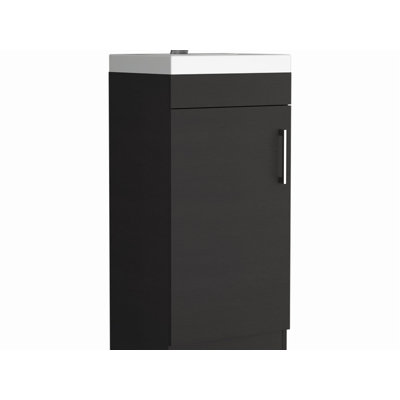 12.99'' Single Bathroom Vanity with Ceramic Top