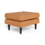 Repose-pieds en cuir Jackie, Hudson Lager