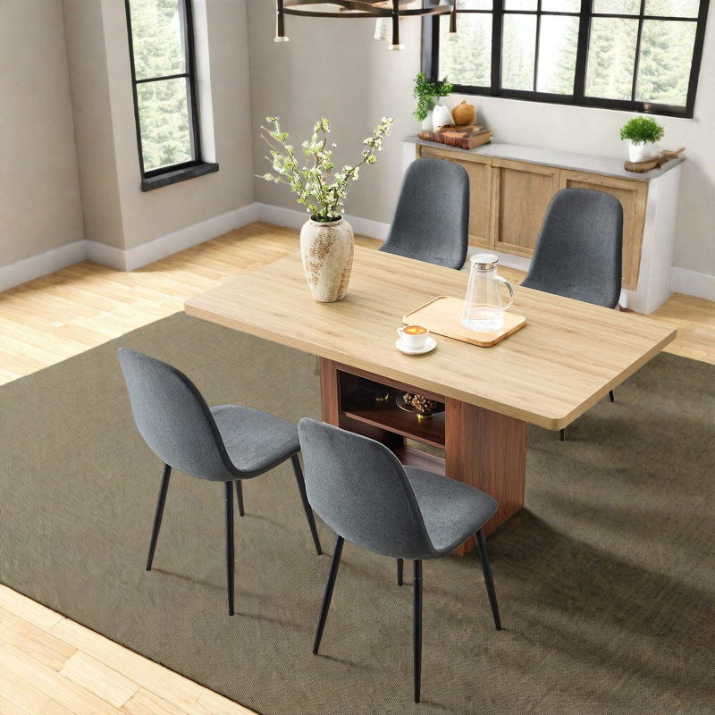 Ensembles de table de salle à manger extensible (doit inclure la table et la chaise) avec rangement, ensemble de cuisine moderne en bois aggloméré